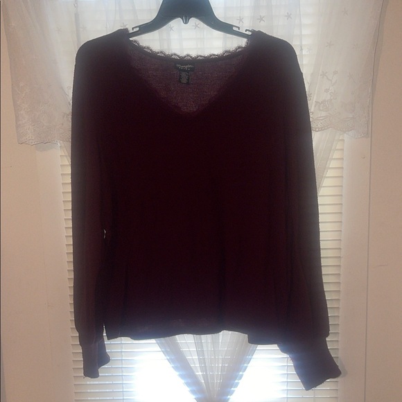 Wrangler Retro Tops - Wrangler Retro XXL women’s maroon top